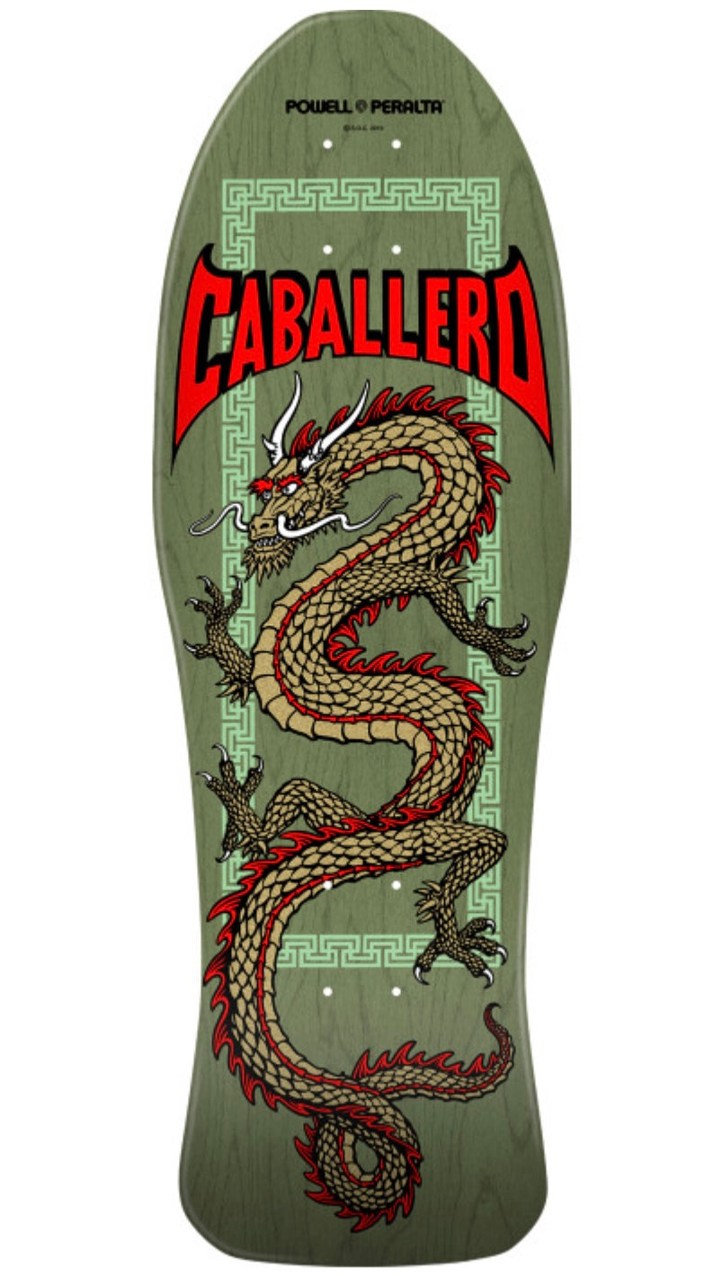 Powell Steve Caballero Dragon Reissue Deck 10 x 30