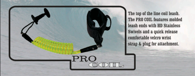 BlockSurf Pro Bodyboard Leash Coil Wrist