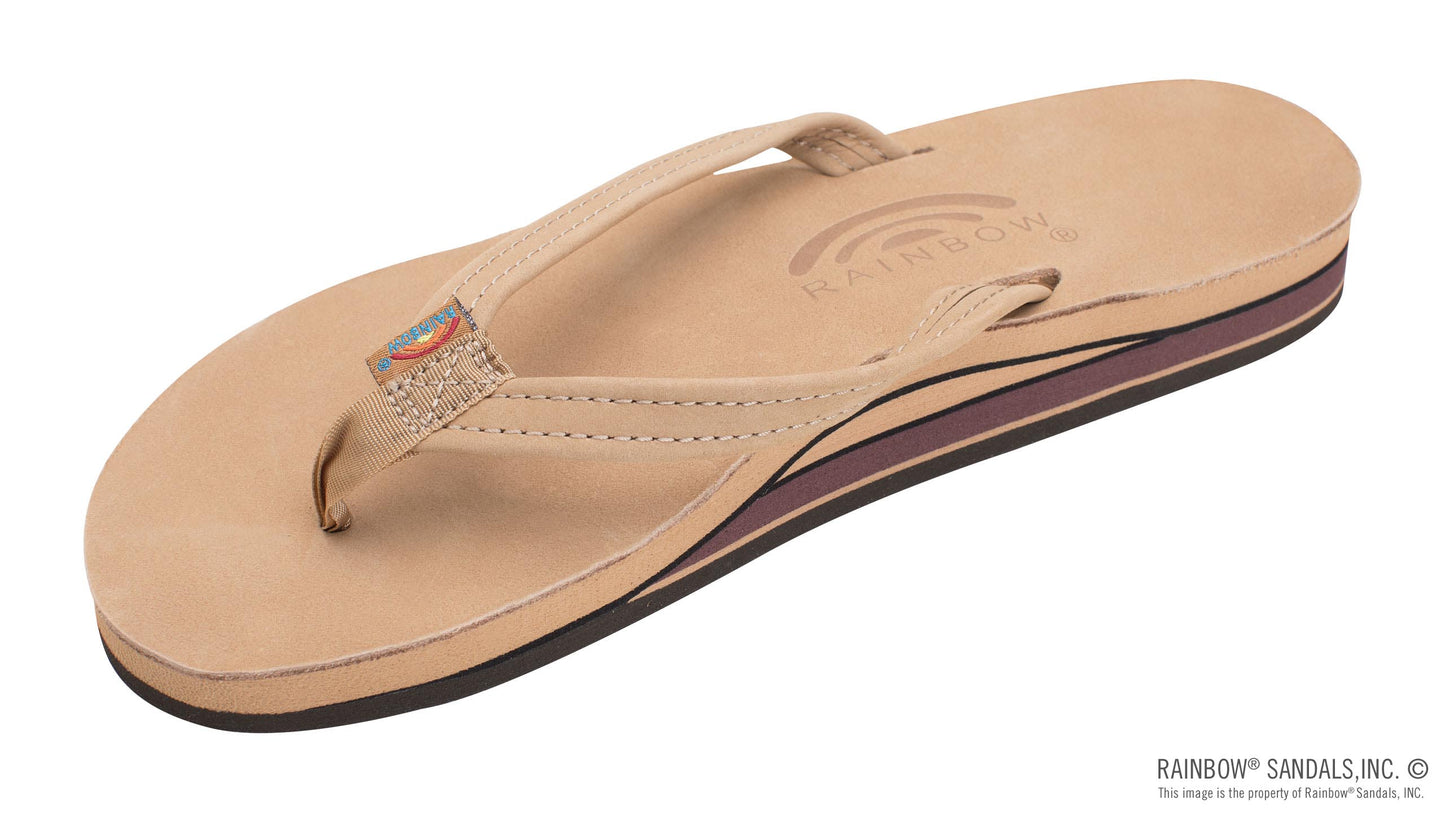 Rainbow Women Premium Leather Double Layer