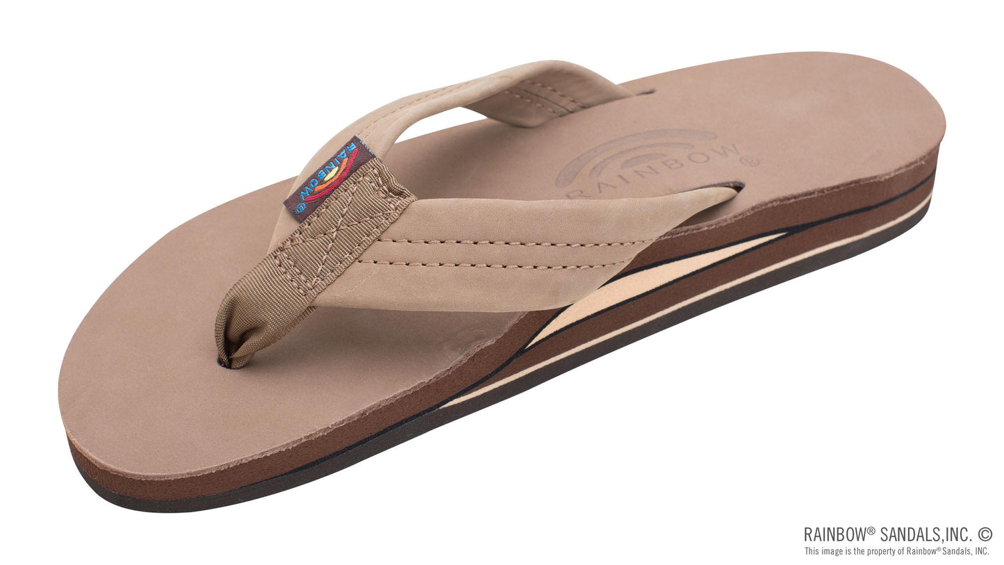 Rainbow Women Premium Leather Double Layer