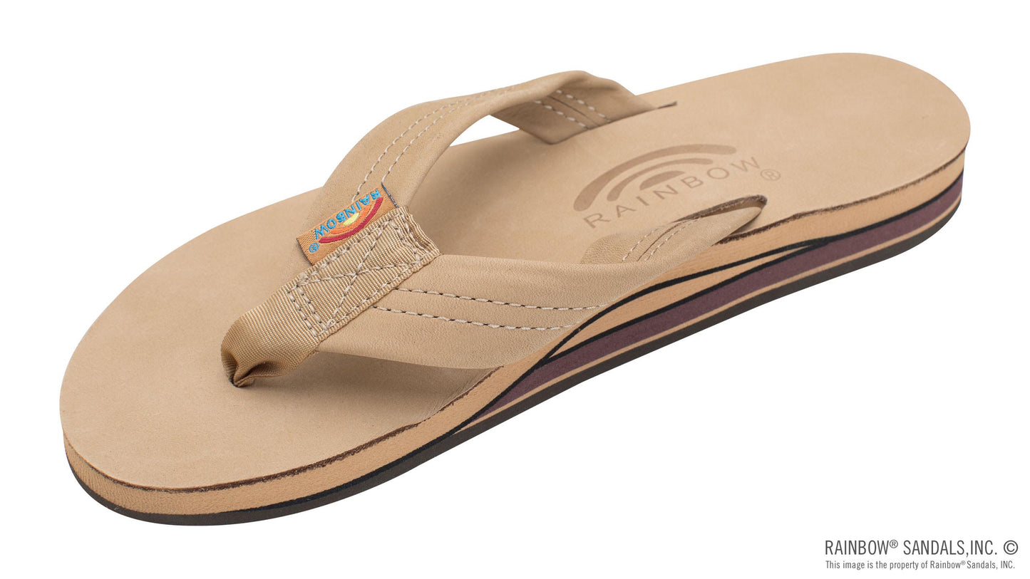 Rainbow Women Premium Leather Double Layer