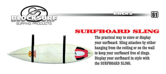 BlockSurf Surfboard Sling