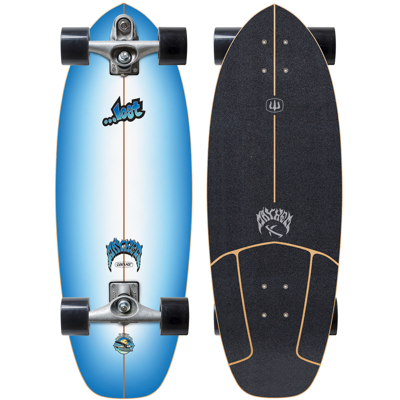 Carver 30.5" Lost... Puddle Jumper Surfskate C7