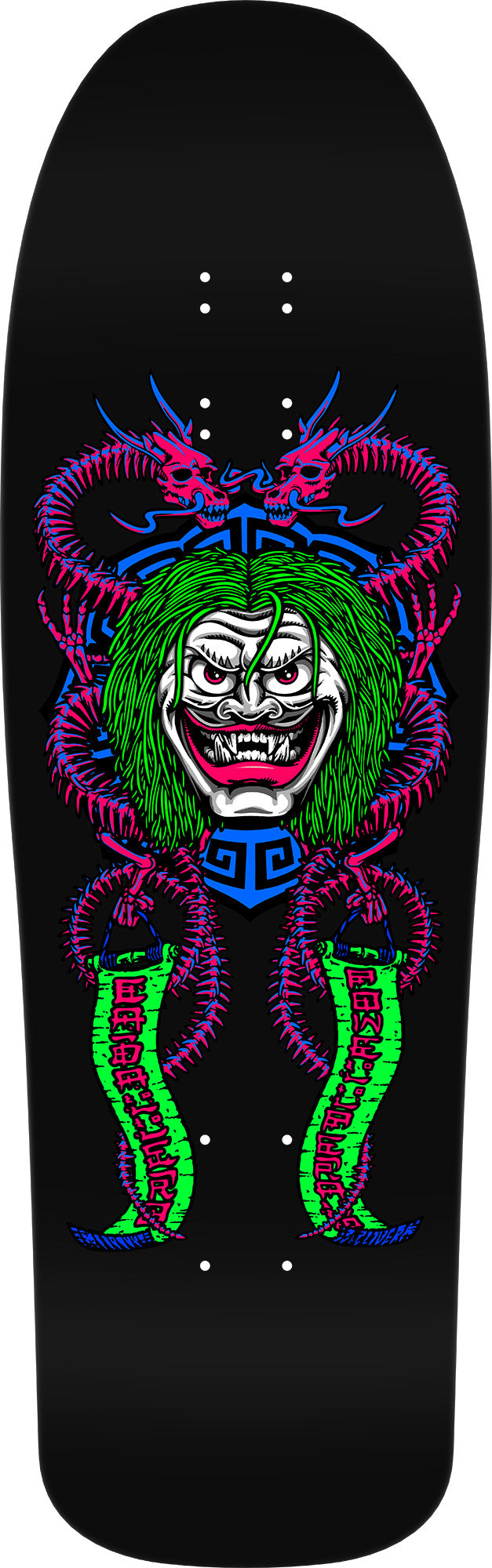 Powell Peralta Pro Steve Caballero Mask Reissue Deck 9.75 x 31.12