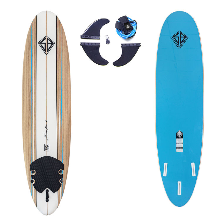 Scott Burke w/ Fins+Leash 7'6