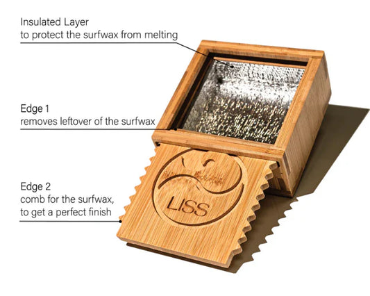 LISS Surf Wax Box Eco-Recycled