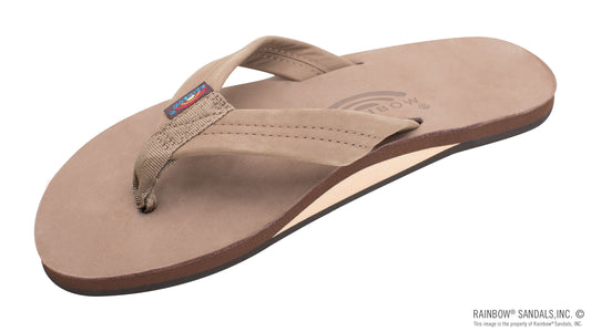 Rainbow Men Premium Leather Single Layer