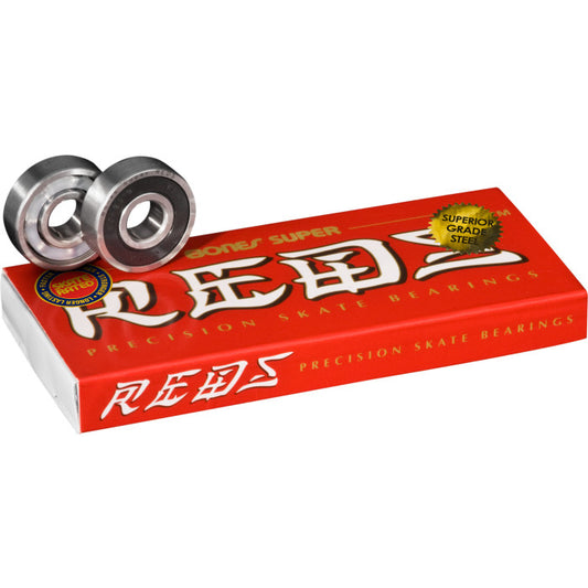 Bones SUPER REDS Skateboard Bearings